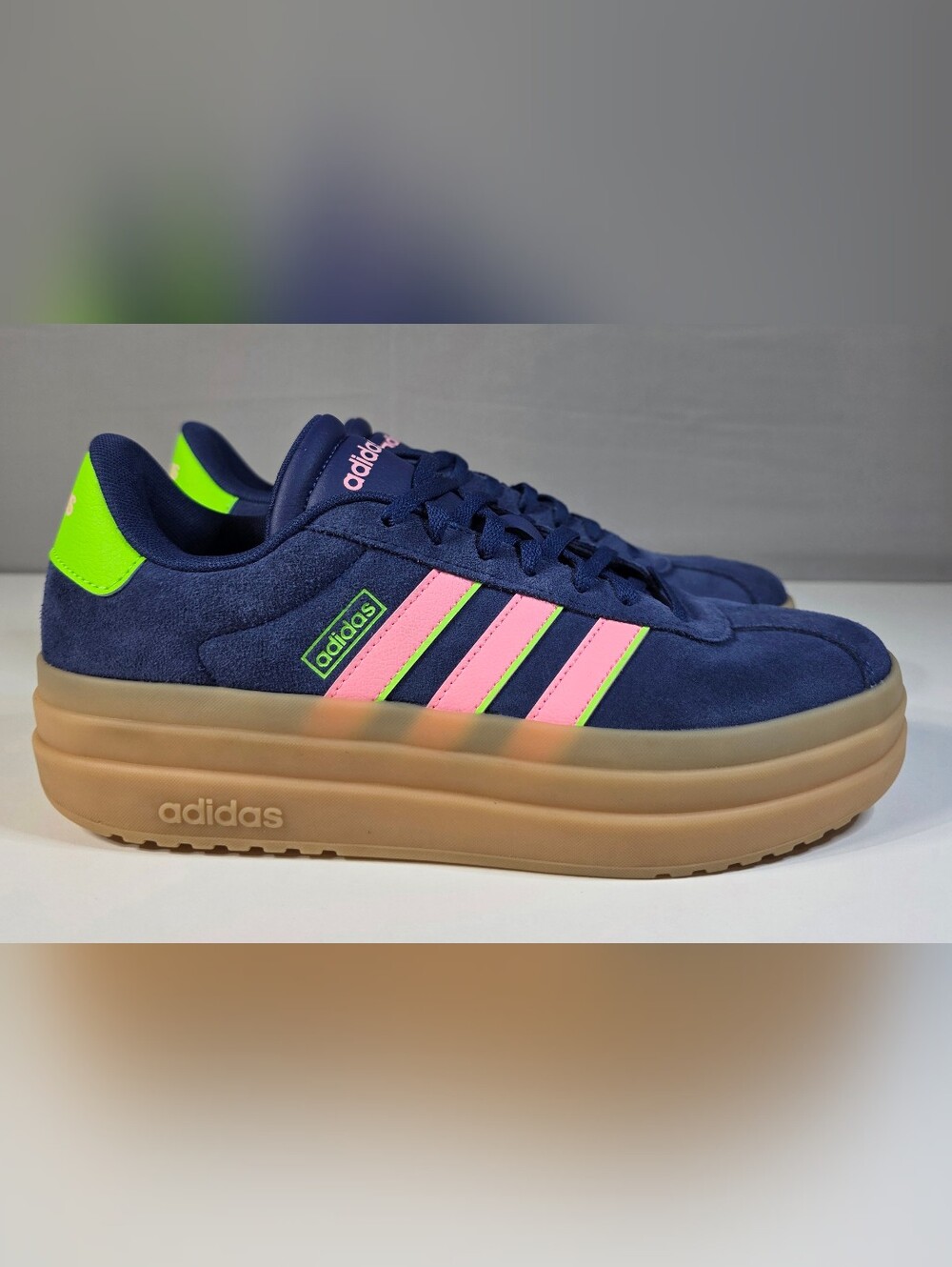 Adidas Women's VL Court Bold Platform Sneakers Size 9.5